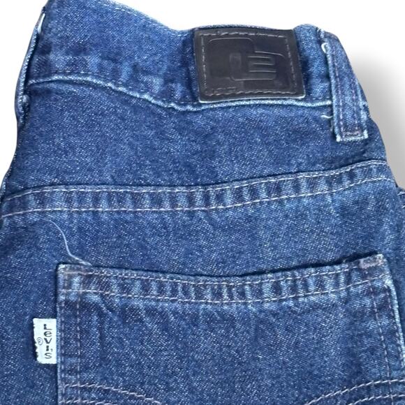 Vintage Levi’s 478 Juniors Bootcut Jeans Low Rise Embroidered Leaf Hem Y2K Boho - Picture 6 of 12